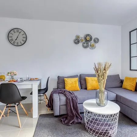 La Terrasse Disney/gare/centre A 3min Parking Free Apartment *