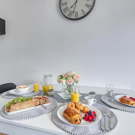 La Terrasse Disney/gare/centre A 3min Parking Free Apartment